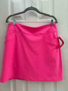 Lilly Pulitzer Bright Pink Athletic Skort